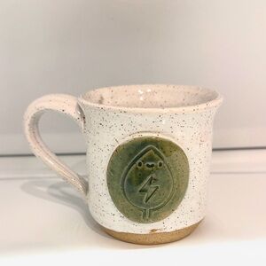 Bracken Studio Handmade Pottery Lightning Bolt Cup